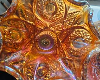 Marigold Carnival Glass
