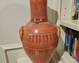 Greek Pottery Reproduction Geometric Dipylon Amphora 