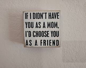 Sentimental Mom Wall Decor