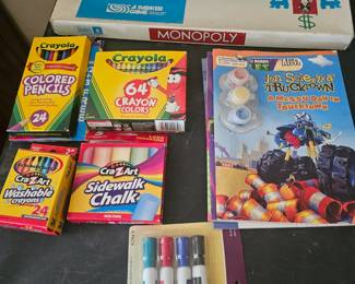 Colored Pencils & Markers