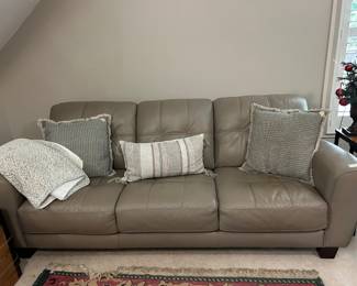 Leather sofa 
