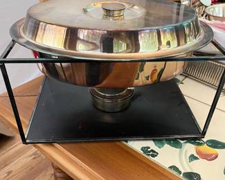 Silver plate servers 