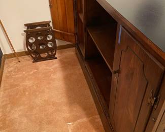 Storage Behind the Bar