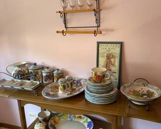 Vintage Serving Cart/Double Drop Leaf