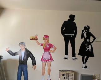 Cut Outs for the Juke Box/Sock Hop!!