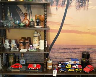 Retro 1970's Open Shelf