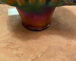 Vintage Fenton Carnival Glass Jack N Pulpit, Small