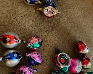 Various Glass Ornaments