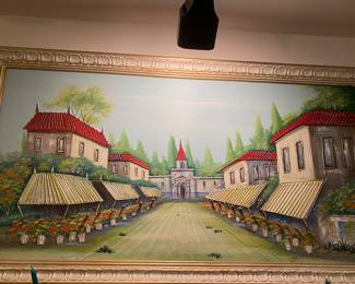 Mid Century Italian Scene. Lights Up!!