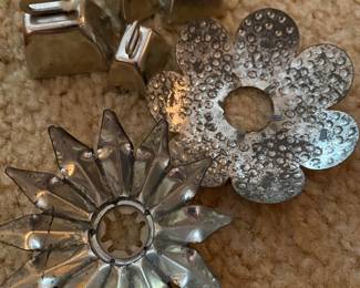 Vintage Candle Christmas Holders