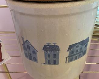 Cookie Jar Crock/Lid