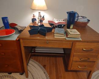 Antique Oak Office Desk