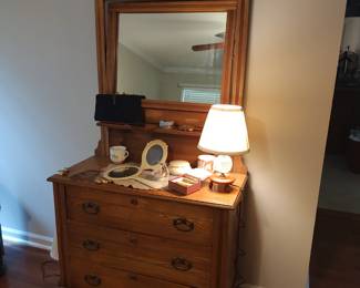 Oak Eastlake Dresser