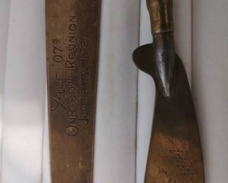 1927 Yale 20 year Reunion Letter Opener
1944 New Guinea Bullet Letter Opener