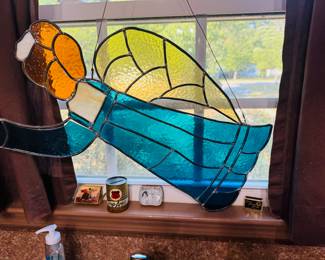 STAINED GLASS ANGEL