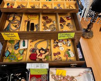 Costume Jewelry and Multiple Jewelry Boxes  