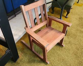 Child's rocking chair