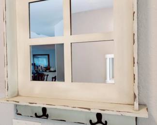 SHABBY CHIC WALL MIRROR
