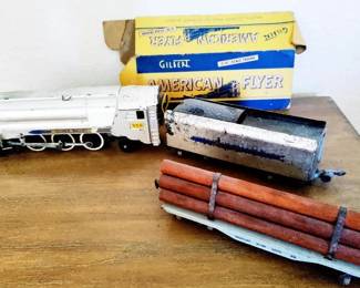 SILVER BULLET, AMERICAN FLYER, TRAIN + TRACKS