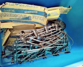 SILVER BULLET, AMERICAN FLYER, TRAIN + TRACKS