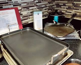 GREAT SELECTION OF BAKE WARE - BRAND NEW CUISINART SKILLET