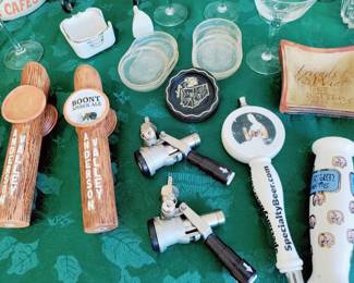 VARIOUS VINTAGE BEER TAPER HANDLES