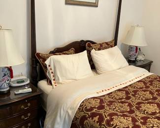 Drexel Heritage Bed w/ Adjustable Sleep Number Mattress