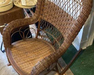 Antique Wicker Rocker in great condition