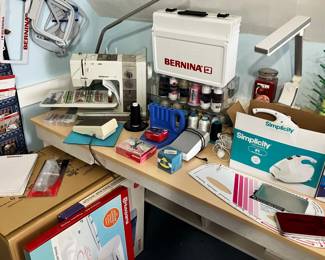 Bernina Sewing Machine and accessories
