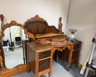 Dresser and bed (needs work)