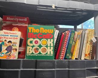 Vintage cookbooks