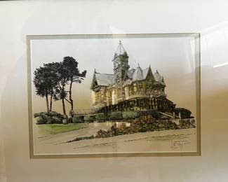 Carson Mansion reproduction