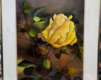THE YELLOW ROSE By Valerie Frick