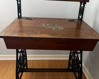 Vintage Metropolitan Life Co. agents desk