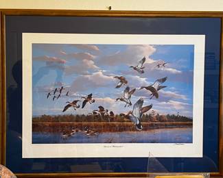SUNRISE AT MATTAMUSKEET - Limited Edition Phillip Crowe Print