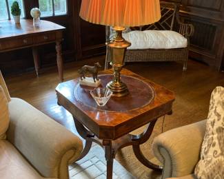 Accent Side Table & Lamp