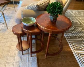 Side View of Nesting Tables