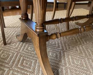 Leg Detail of Dining Room Table