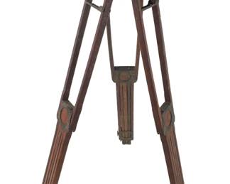 1903 Antique Crown No. 2 Tripod By Folmer & Schwing Mfg. Co. 