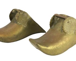 Spanish Colonial Conquistador Brass Riding Stirrups
