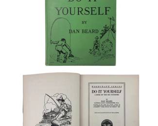 Woodcraft Series Do It Yourself Book Of The Great Outdoors By Dan Beard, Copyright 1925