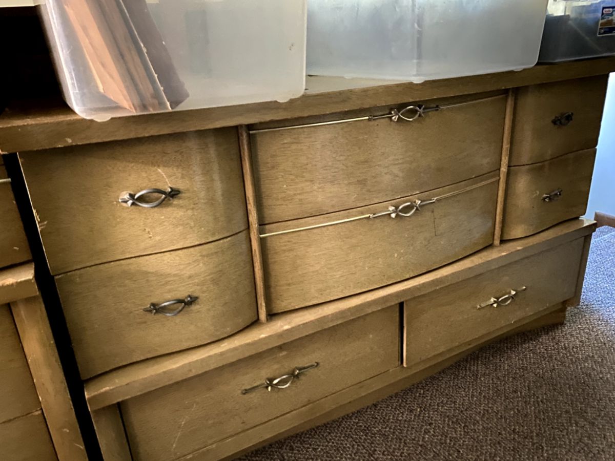 Vintage Dresser & mirror