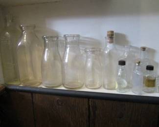 Vintage Glass Bottles