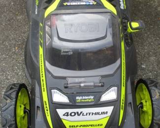 Ryobi 40 Volt Lawnmower