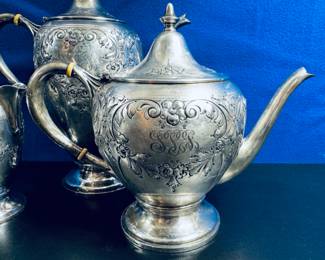 Dunkirk Sterling tea set 