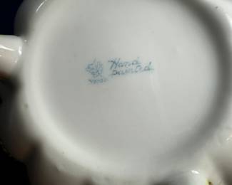 Ornate Nippon sugar bowl 