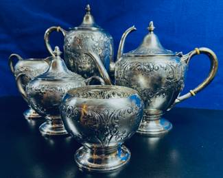 Dunkirk Sterling tea set 
