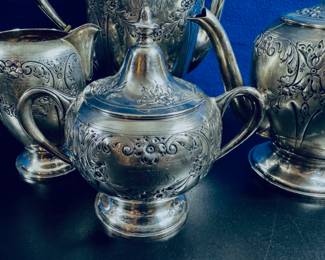 Dunkirk Sterling tea set 