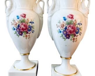 Beautiful Lenox Rose vases