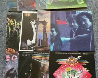 Vinyl Record Of Bon Jovi And Other